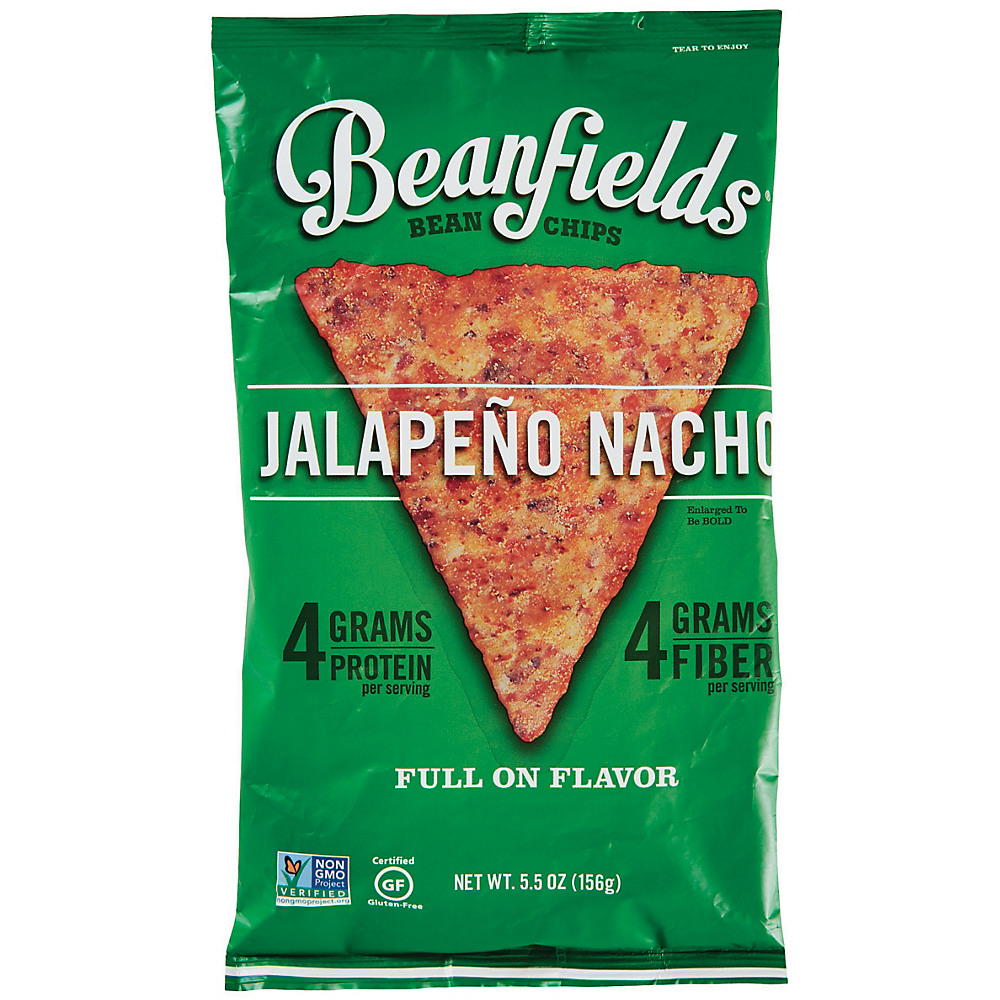 Calories in Beanfields Jalapeno Nacho Bean Chips, 5.5 oz