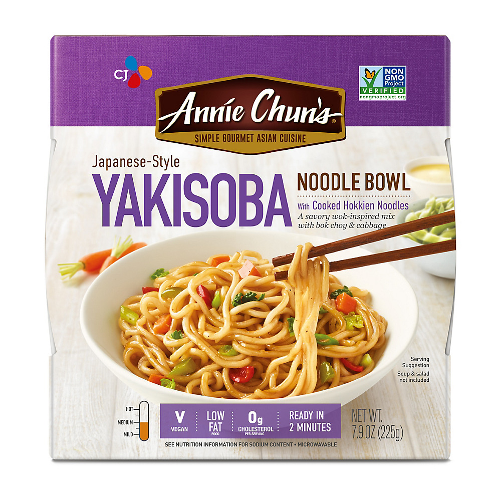 Calories in Annie Chun's Japanese Style Yakisoba Noodle Bowl, 7.9 oz