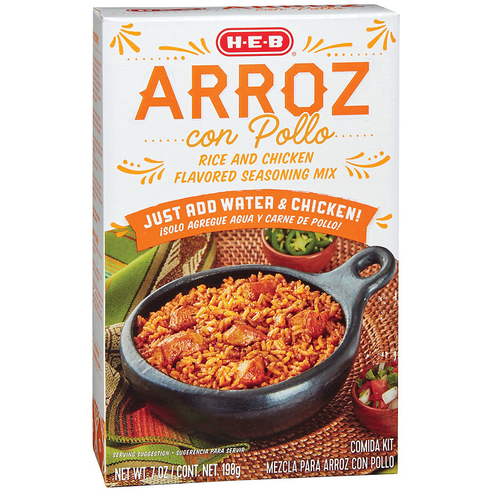 Calories in H-E-B Arroz Con Pollo Comida Kit, 7 oz