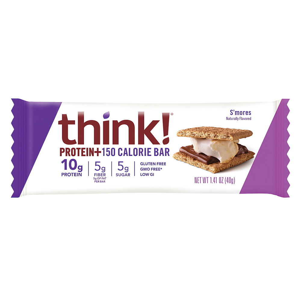 Calories in think! S'mores Protein+ 150 Calorie Bar, 1.41 oz