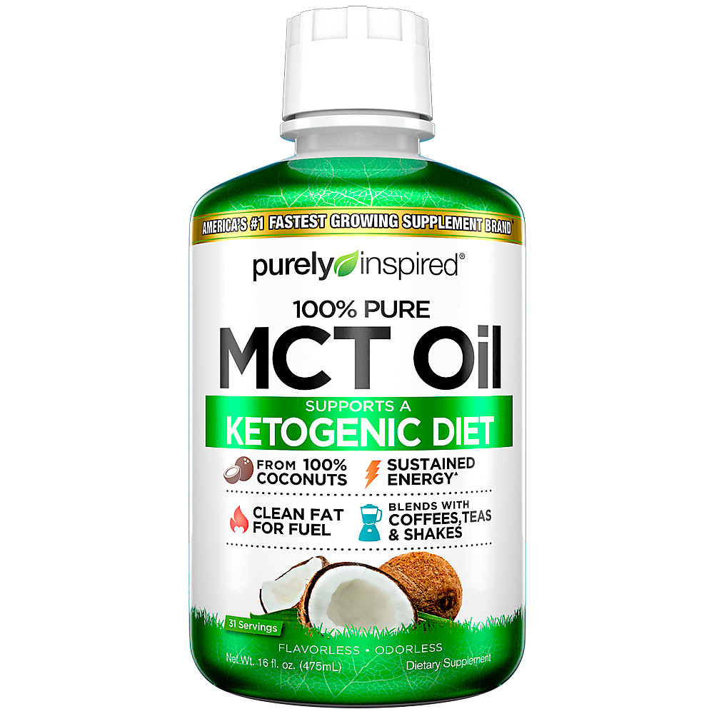 Calories in Purely Inspired MCT Oil, 16 oz