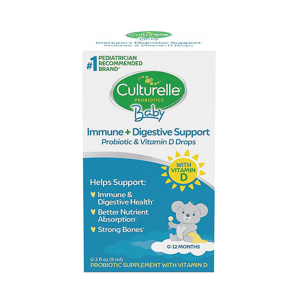 Calories in Culturelle Grow Thrive 0-12 Months, 0.3 oz