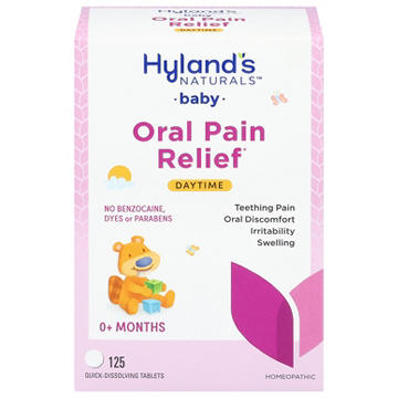 Hyland's Baby Oral Pain Relief Tablets, 125 ct