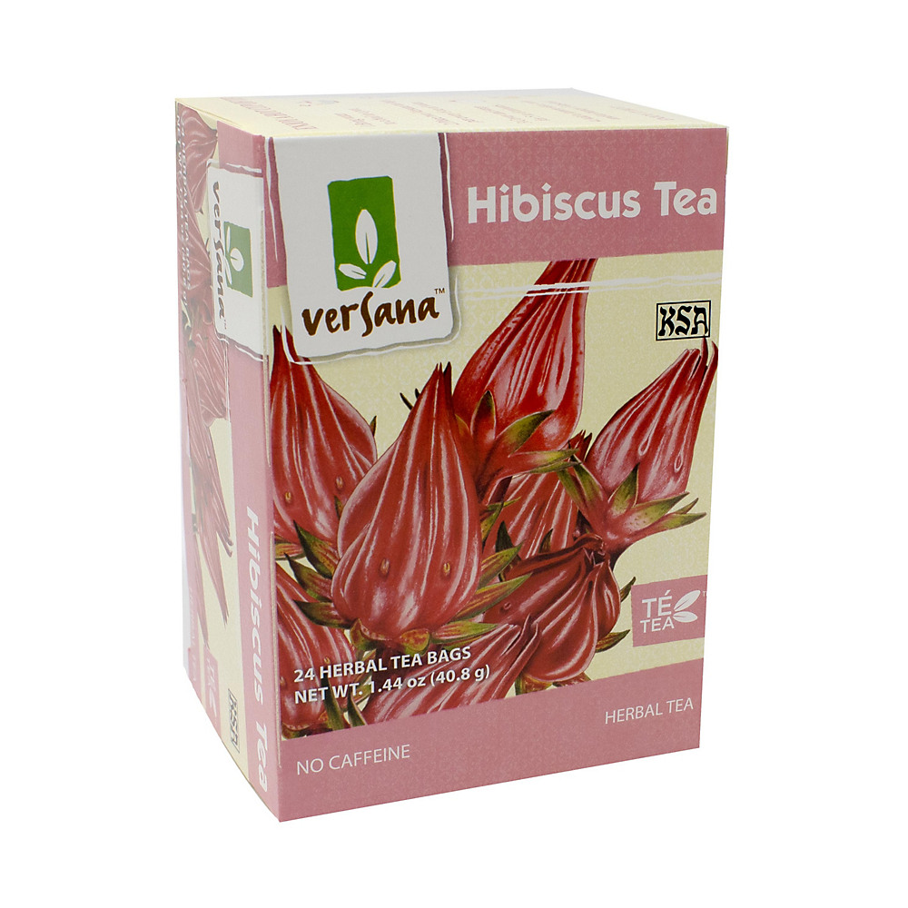 Calories in Versana Hibiscus Tea Bags, 24 ct