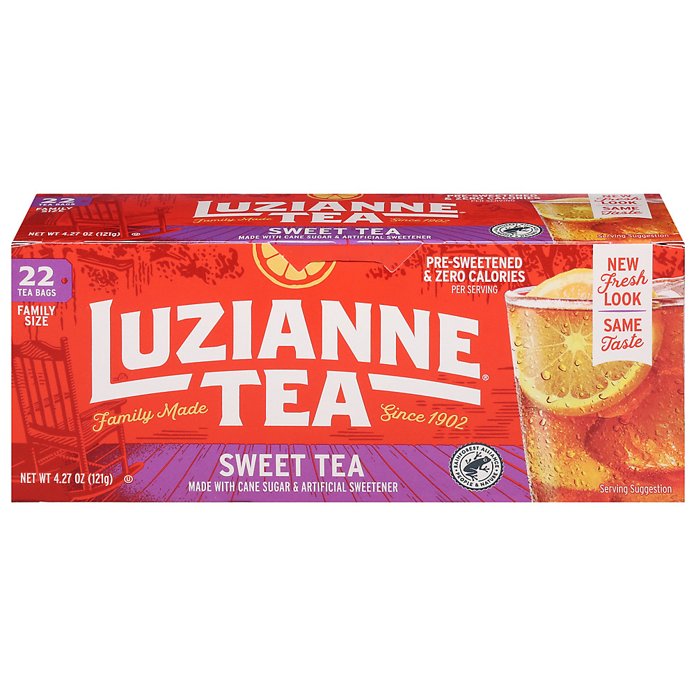 Calories in Luzianne Iced Sweet Tea Bags, 22 ct