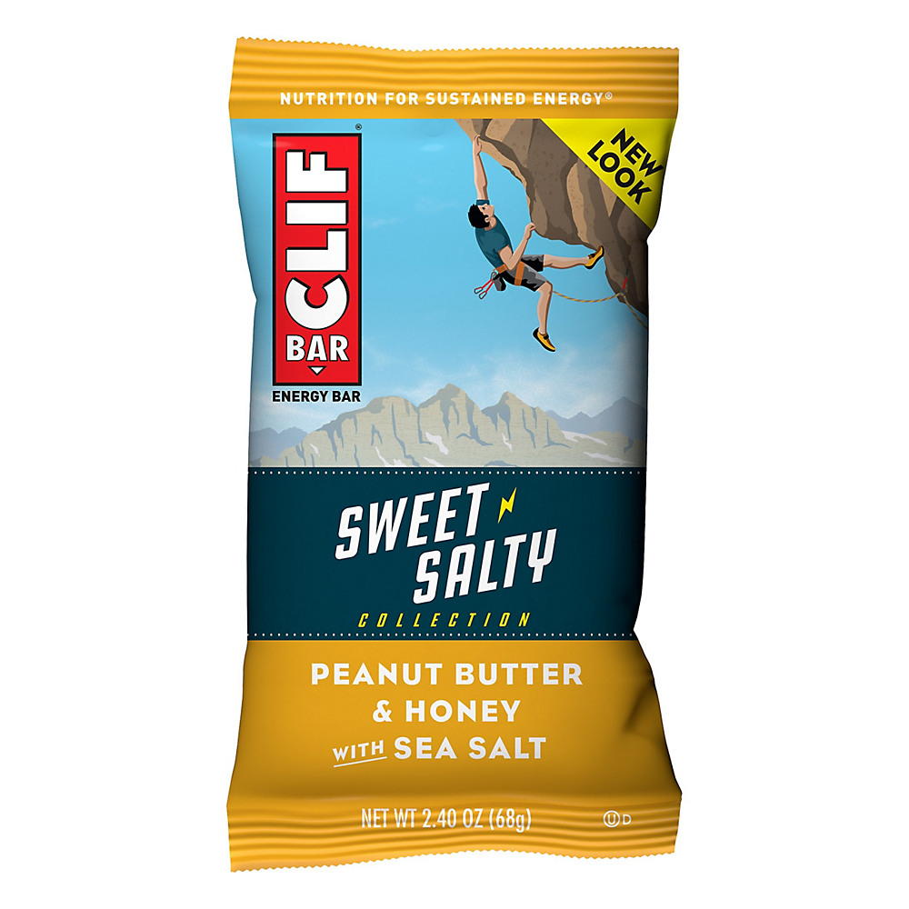 Calories in Clif Sweet & Salty Peanut Butter & Honey Sea Salt Energy Bar, 2.4 oz