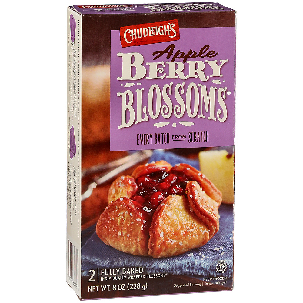 Calories in Chudleigh's Apple Berry Blossoms, 2 ct