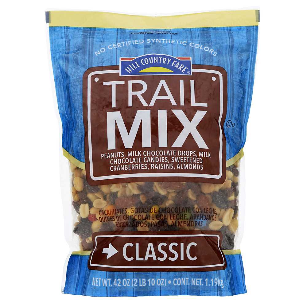 Calories in Hill Country Fare Classic Trail Mix, 42 oz