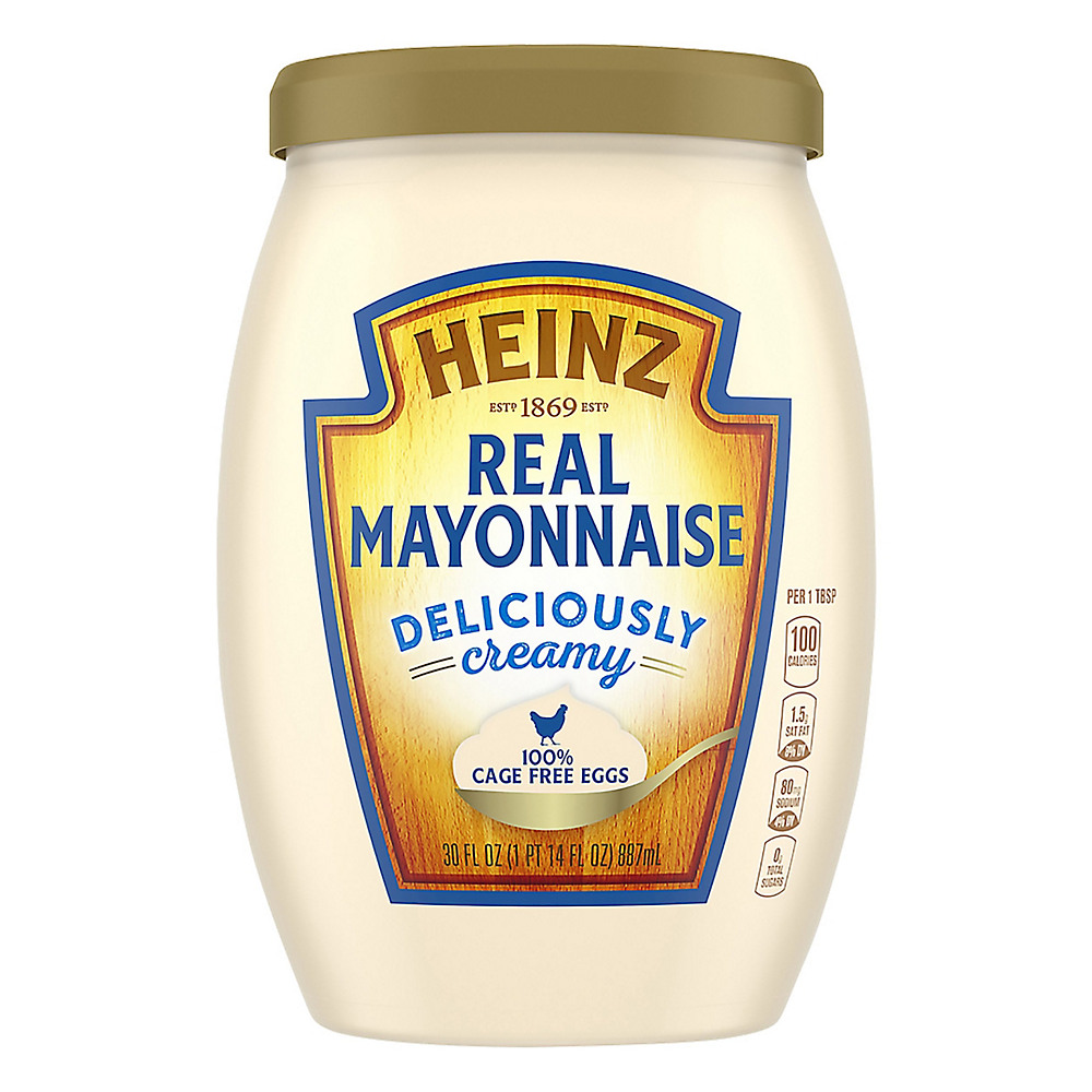 Calories in Heinz Real Mayonnaise, 30 oz