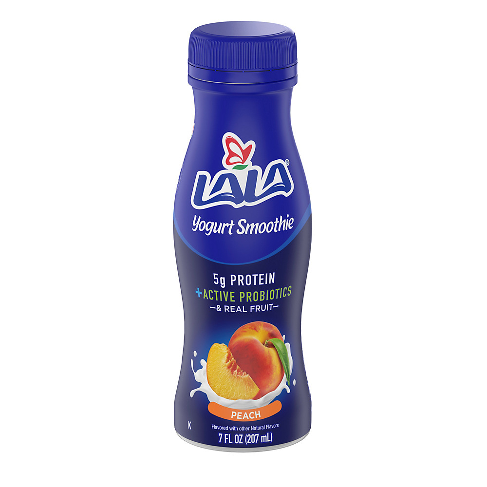 Calories in LALA Peach Yogurt Smoothie, 7 oz