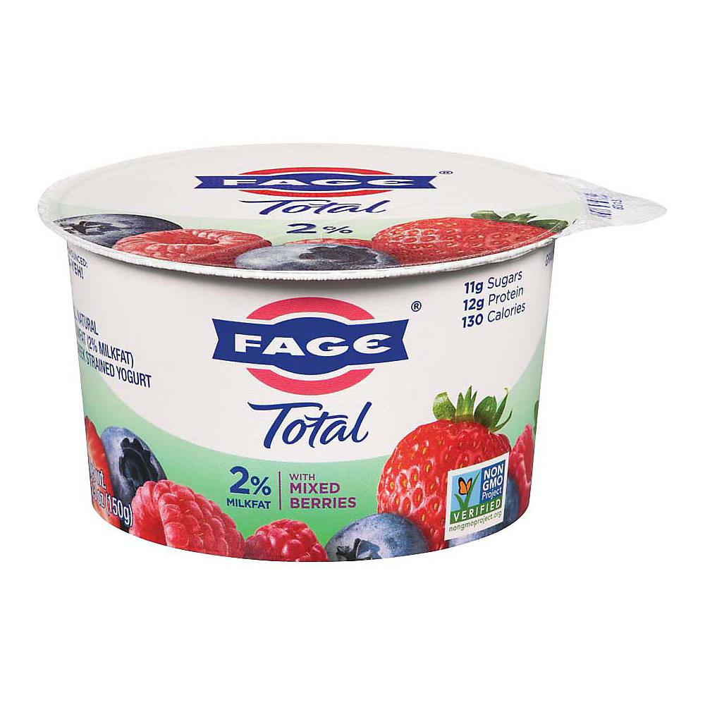 Calories in Fage Total 2% Low-Fat Mixed Berries Greek Yogurt, 5.3 oz