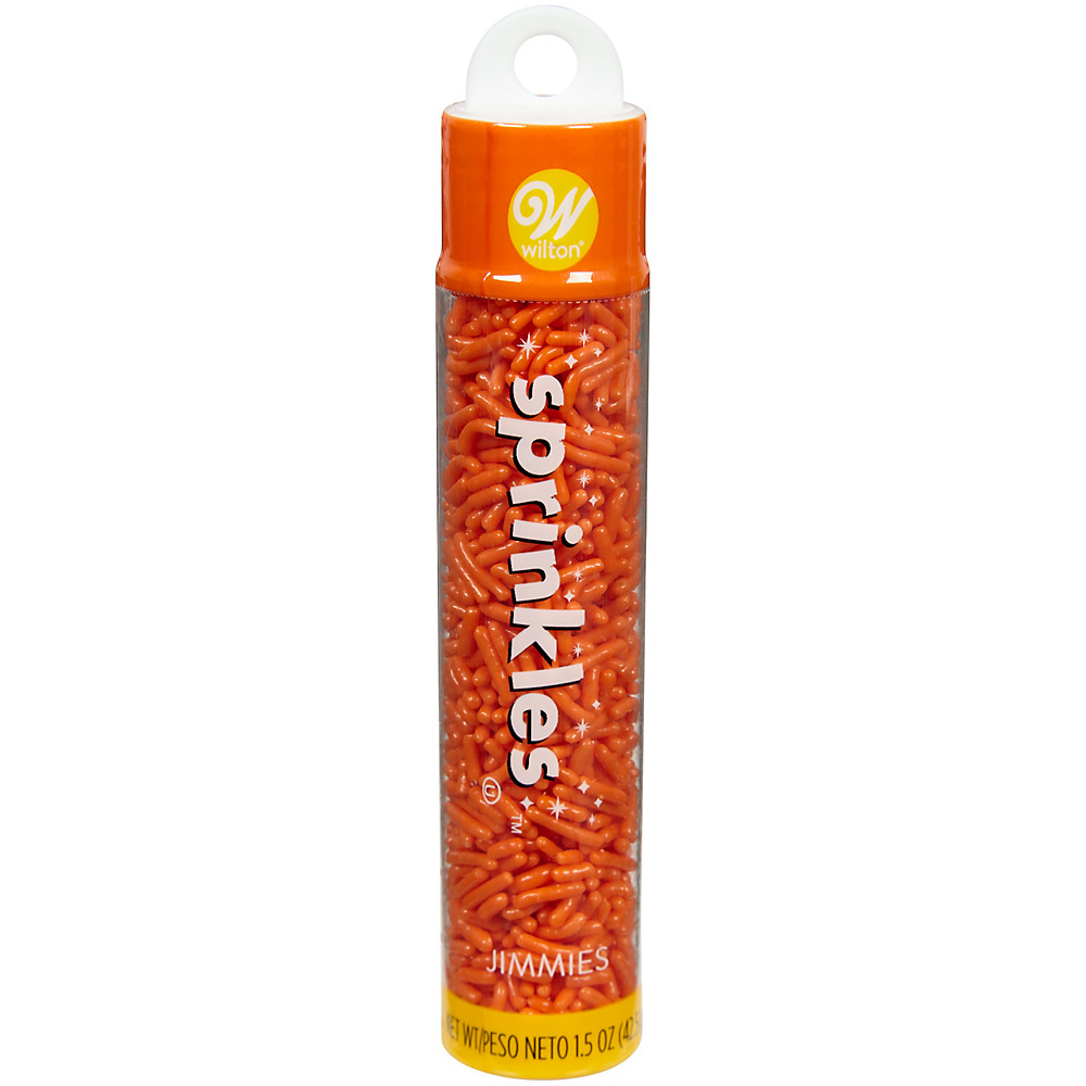 Calories in Wilton Skinny Orange Jimmies Sprinkles, 1.5 oz