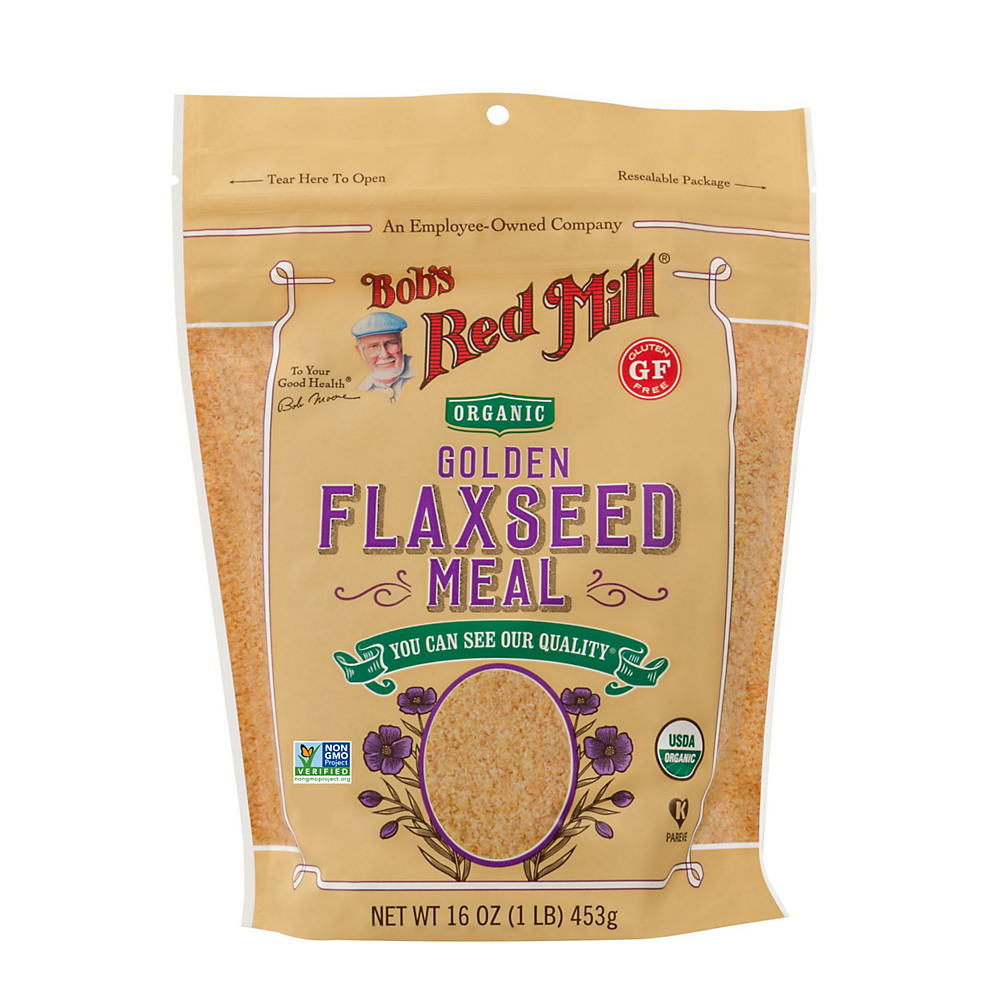 Calories in Bob's Red Mill Organic Golden Flaxseed Meal, 1 lb