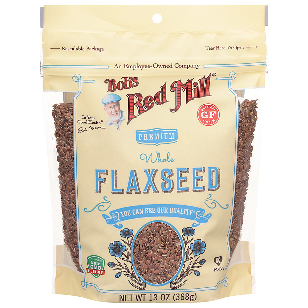 Calories in Bob's Red Mill Whole Flaxseed, 13 oz