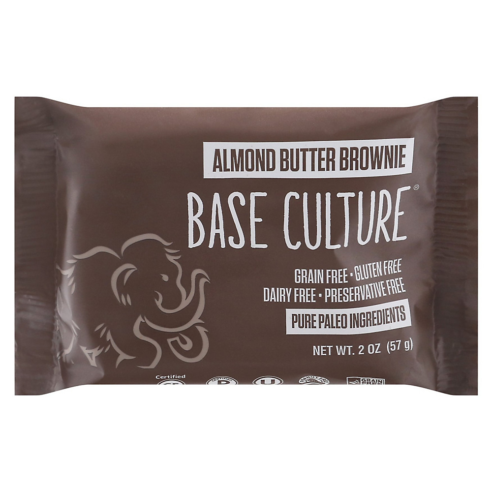 Calories in Base Culture Almond Butter Brownie, 2 oz