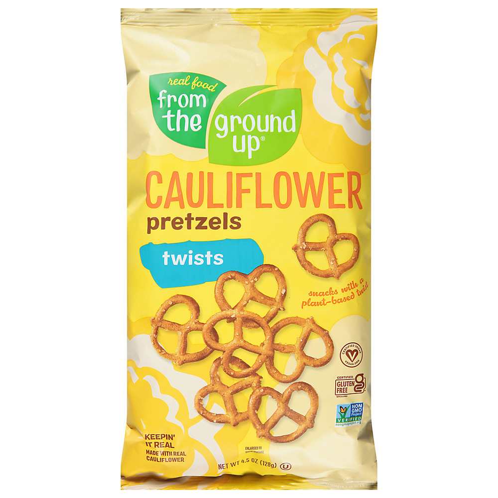 Calories in From the Ground Up Original Cauliflower Pretzels, 4.5 oz