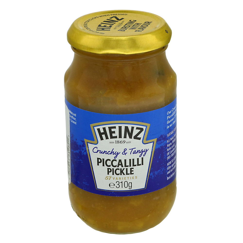 Calories in Heinz Piccalilli Pickle Spread, 10.9 oz