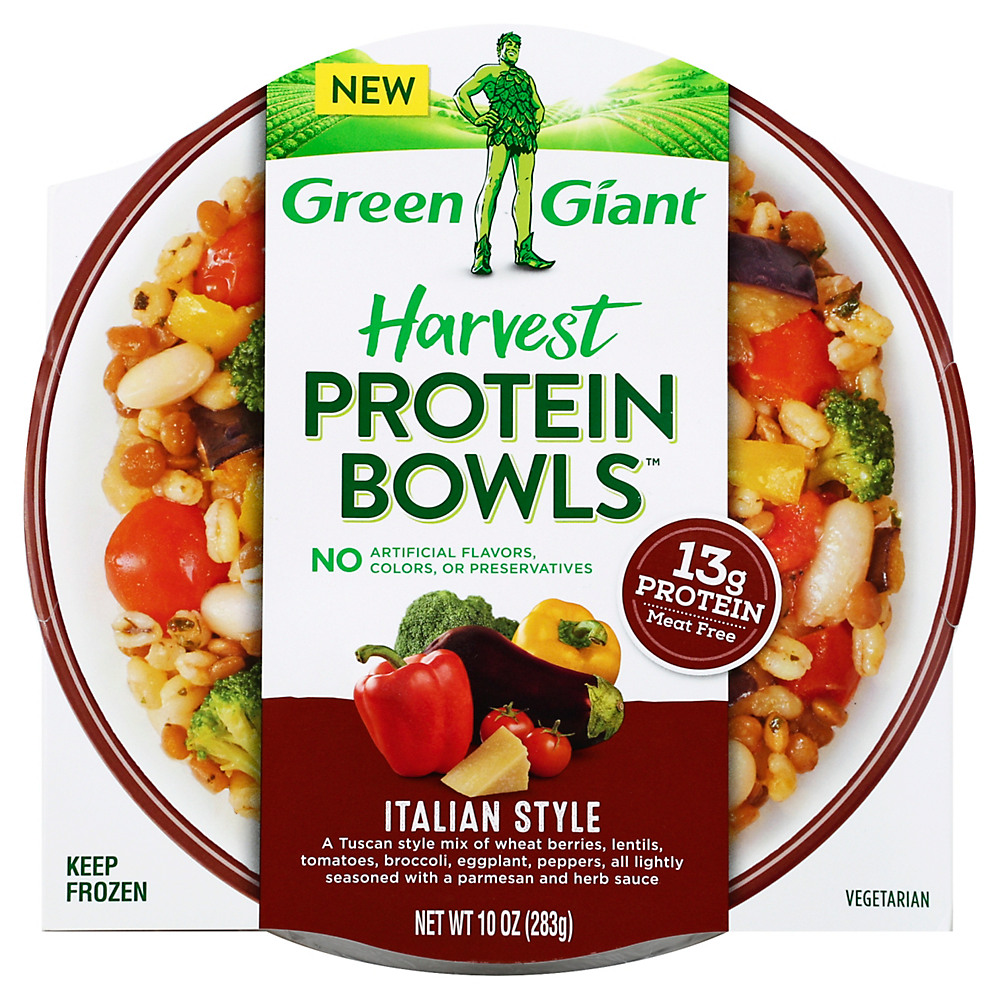 Calories in Green Giant Harvest Italian Style Protein Bowl, 10 oz