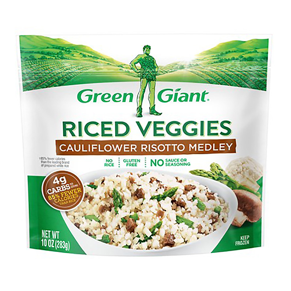 Calories in Green Giant Cauliflower Risotto Medley Riced Veggies, 10 oz