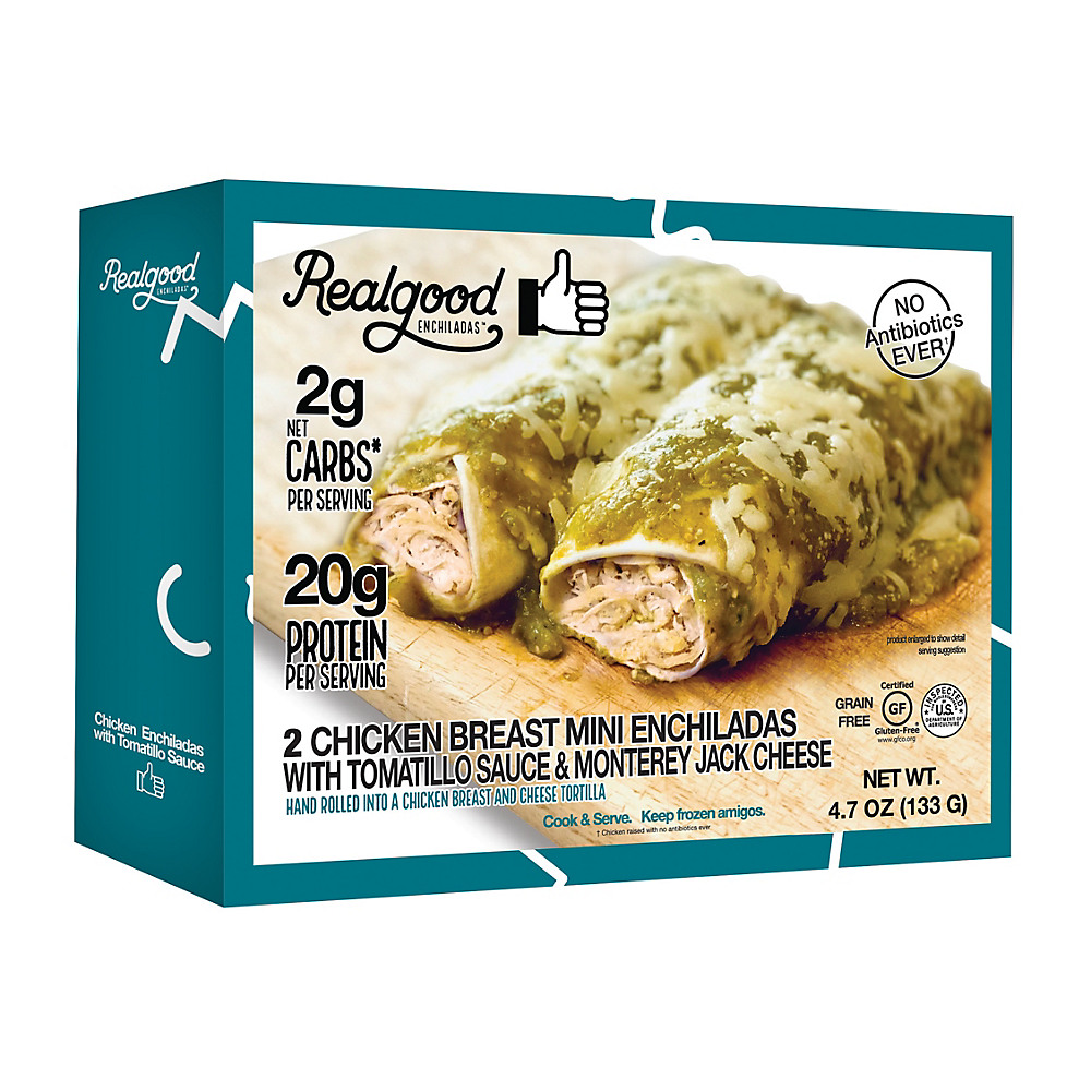 Calories in Real Good Chicken Enchilada, 2 ct