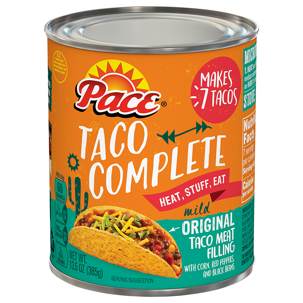 Calories in Pace Taco Complete Mild, 13.5 oz
