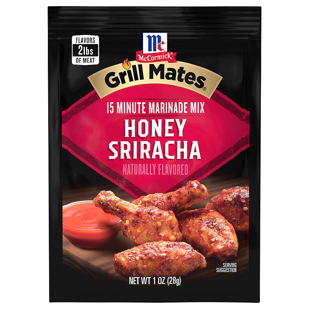 Calories in McCormick Grill Mates Honey Sriracha Marinade Mix, 1 oz