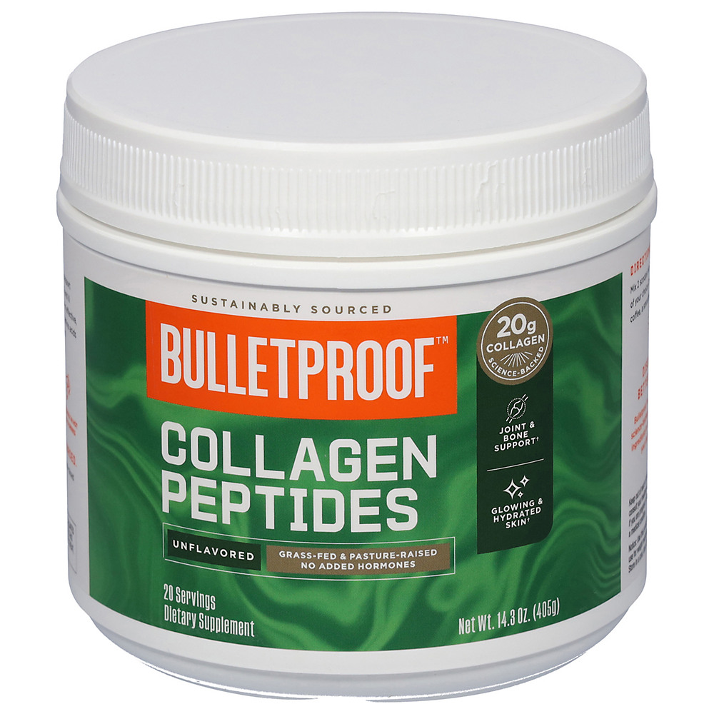 Calories in Bulletproof Bulletproof Unflavored Collagen Protein, 14.30 oz