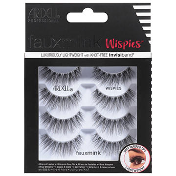 Ardell Fauxmink Wispies Eyelashes, 4 ct