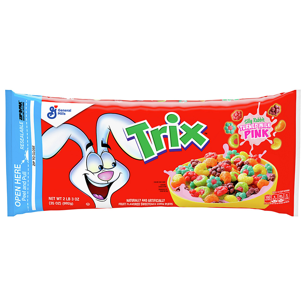 Calories in General Mills Trix Cereal, 35 oz
