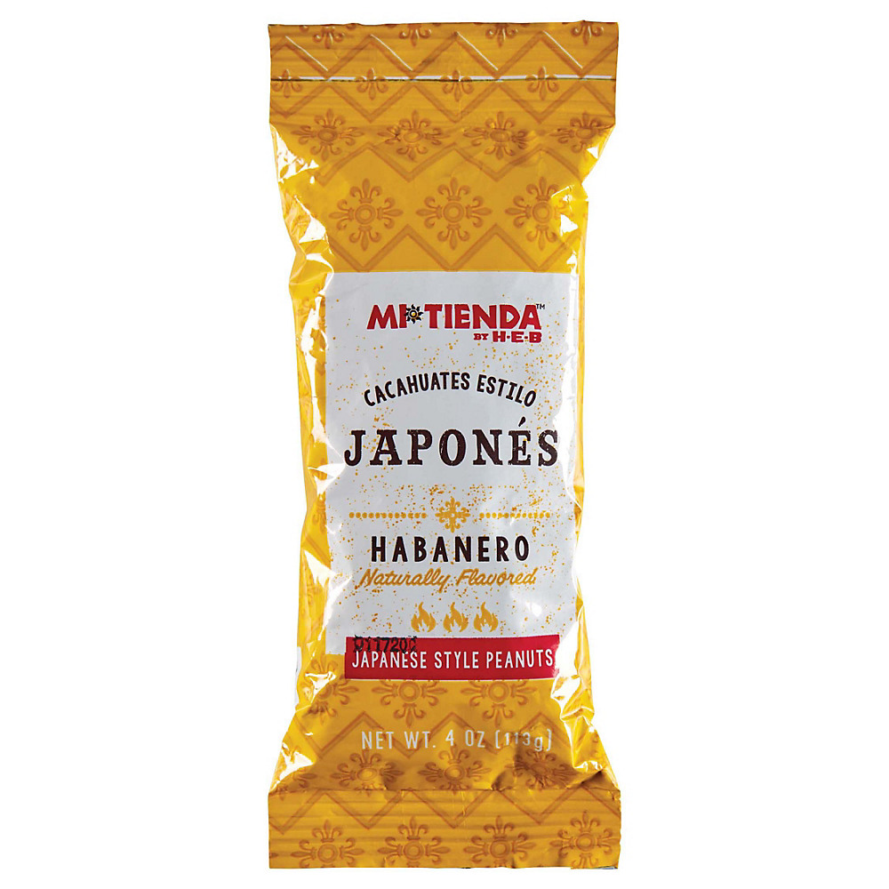 Calories in Mi Tienda Japones Habanero Japanese Style Peanuts, 4 oz