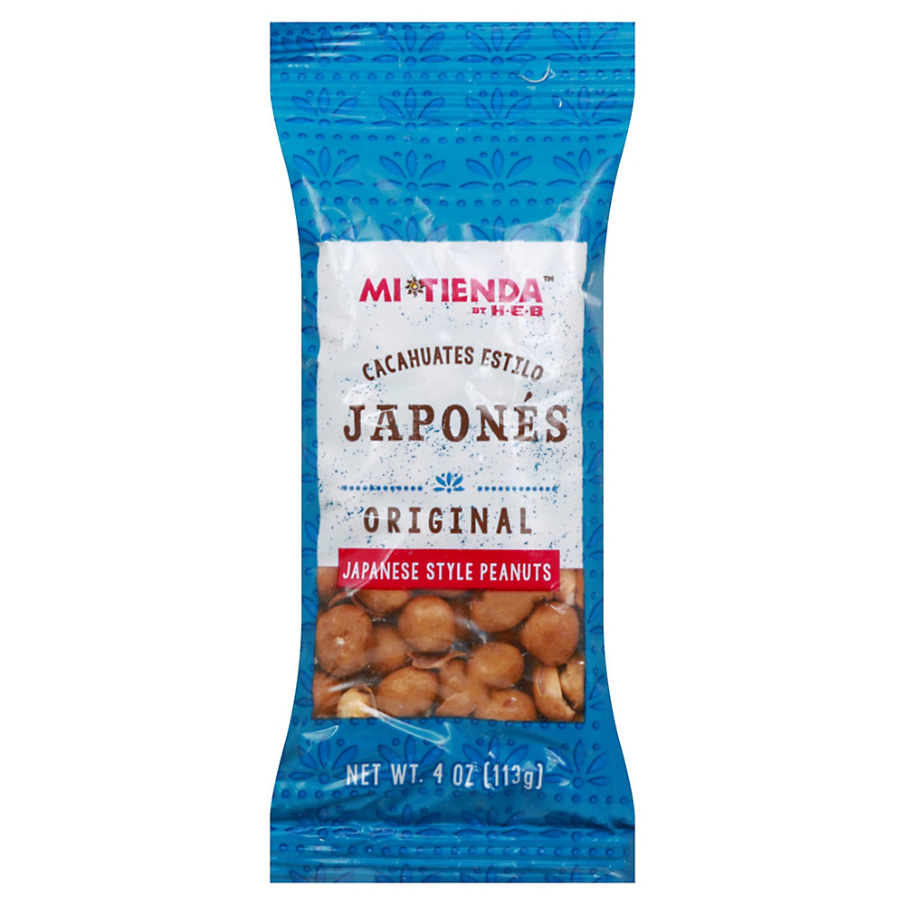 Calories in Mi Tienda Japones Original Japanese Style Peanuts, 4 oz