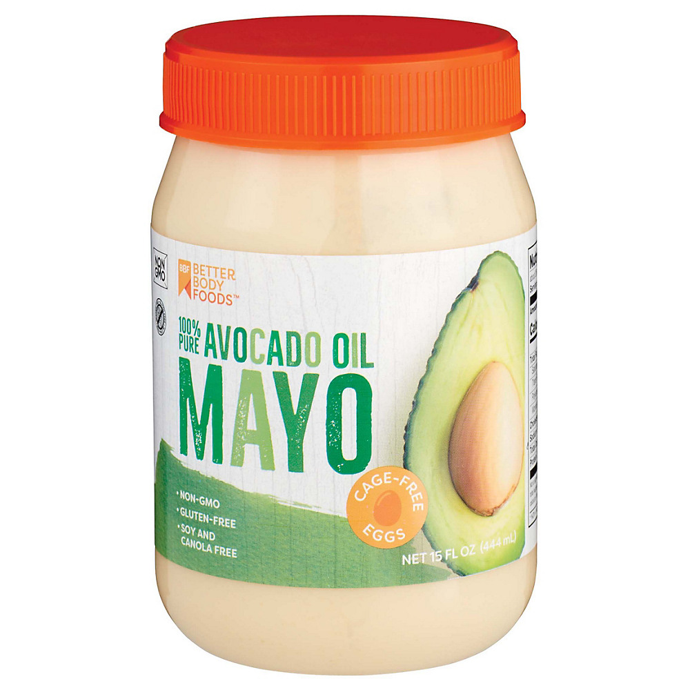 Calories in BetterBody Foods Avocado Oil Mayo, 15 oz