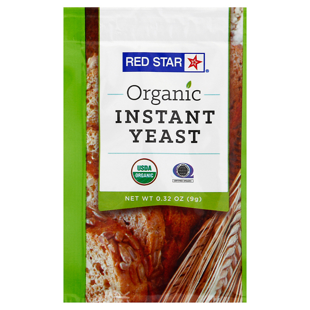 Calories in Red Star Organic Instant Yeast, 0.32 oz