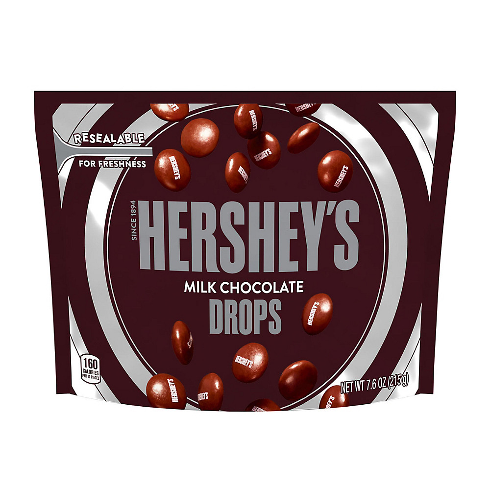 Calories in Hershey's Drops Milk Chocolate Candy, 7.6 oz