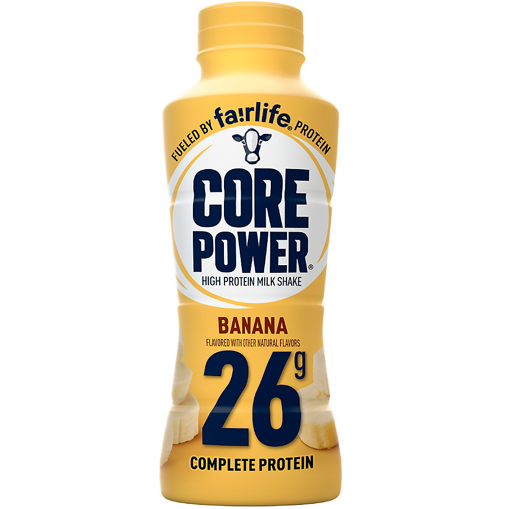 Calories in Core Power 26g Banana High Protein Milk Shake, 14 oz