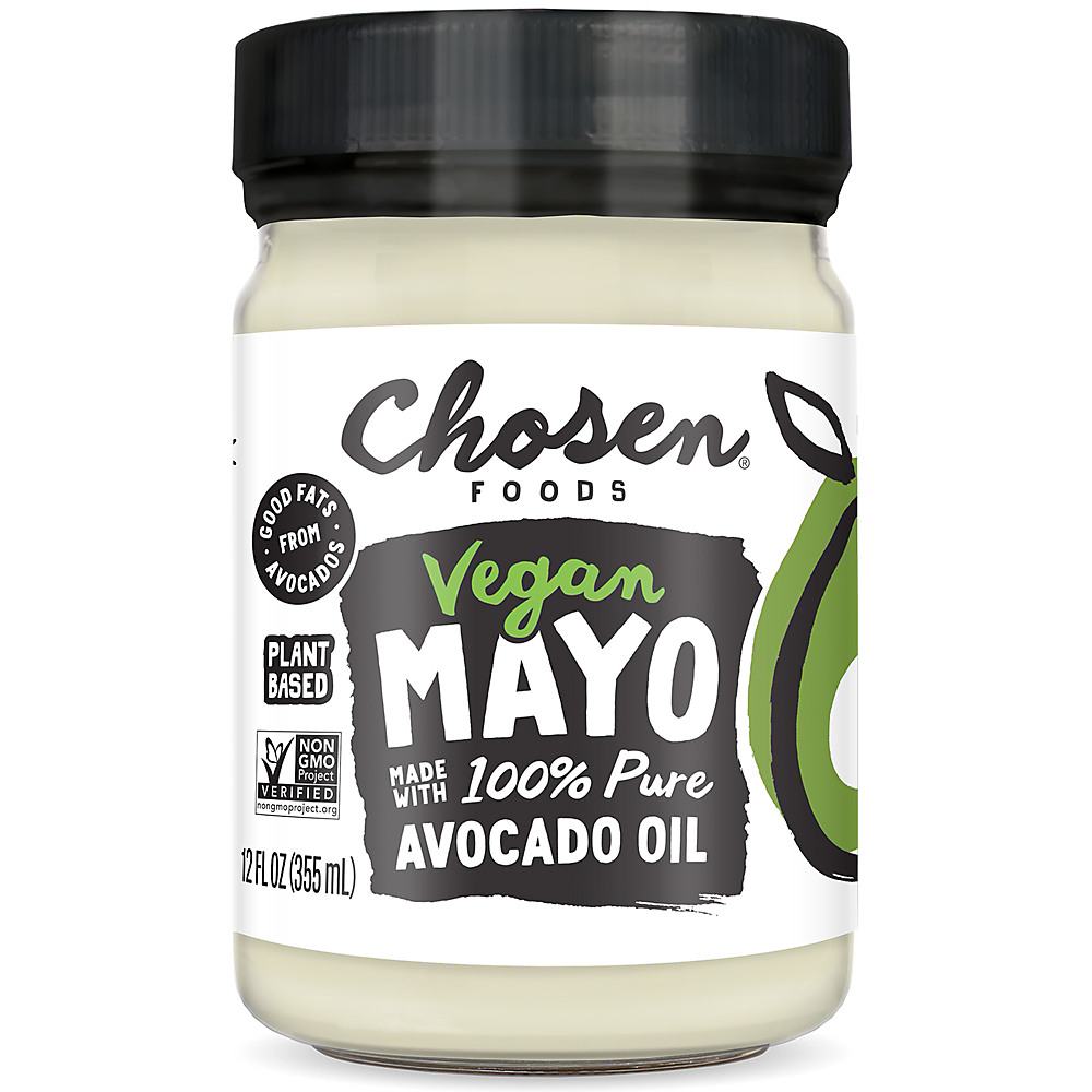 Calories in Chosen Foods Vegan Avocado Oil Mayo, 12 oz