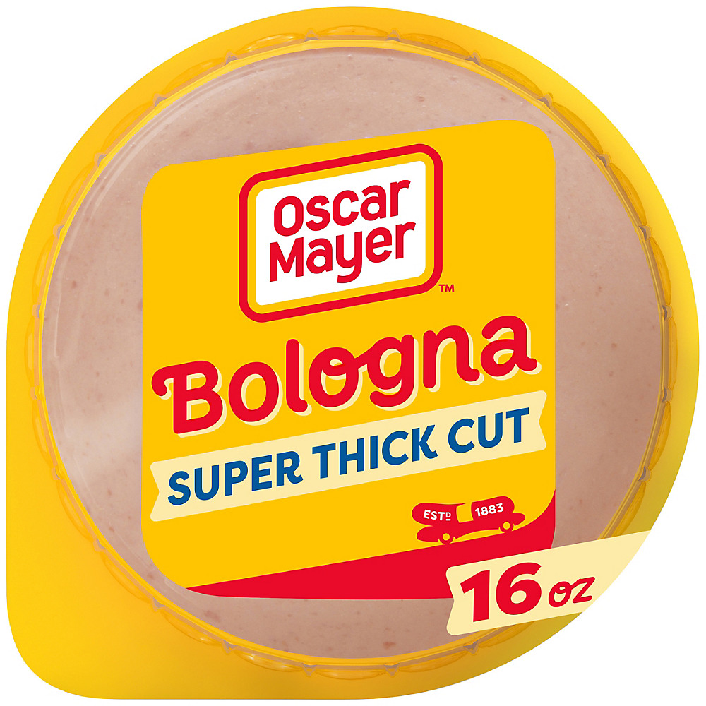 Calories in Oscar Mayer Super Thick Cut Bologna, 16.00 oz