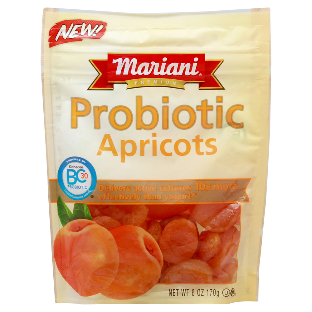 Calories in Mariani Probiotic Apricots, 6 oz