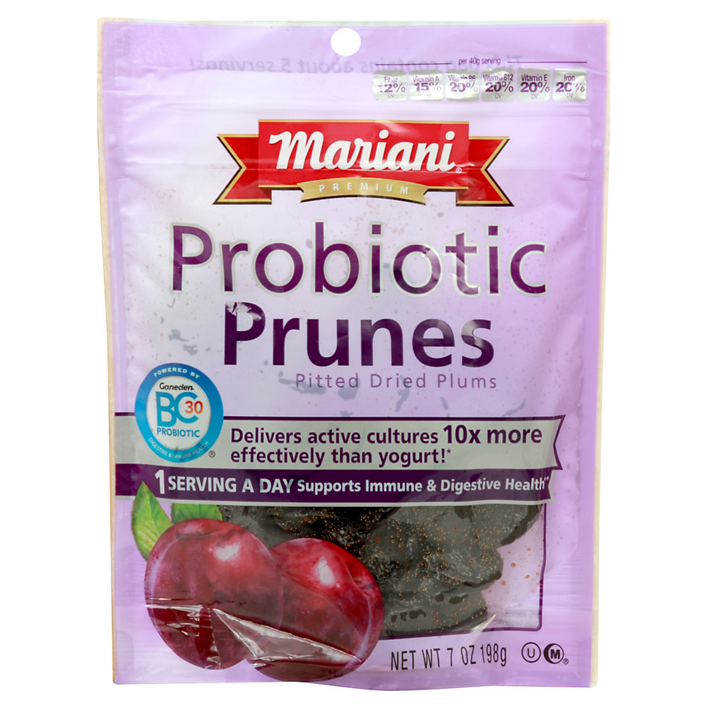 Calories in Mariani Probiotic Prunes, 7 oz