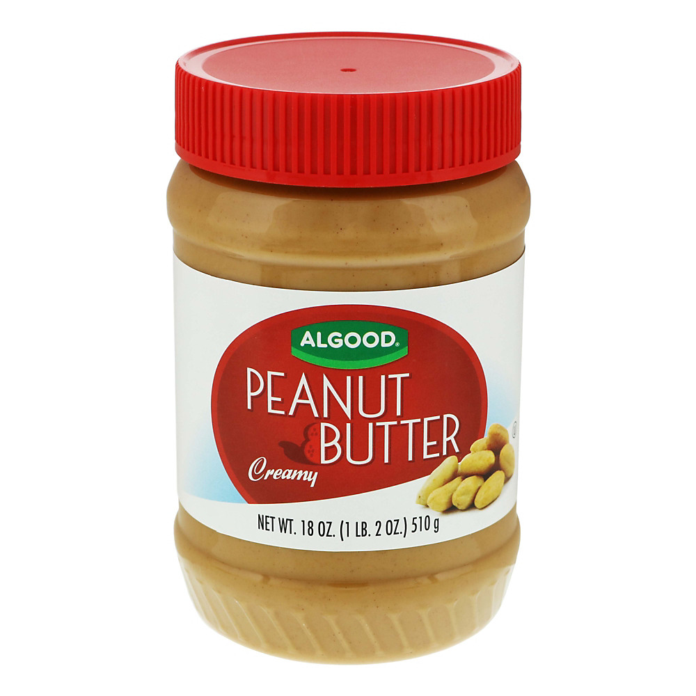Calories in Algood Creamy Peanut Butter, 18 oz