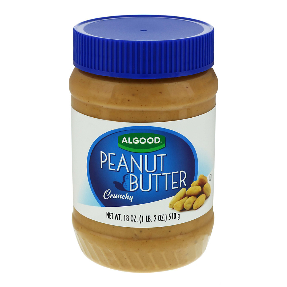 Calories in Algood Crunchy Peanut Butter, 18 oz