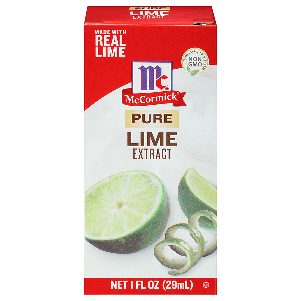Calories in McCormick Pure Lime Extract, 1 oz