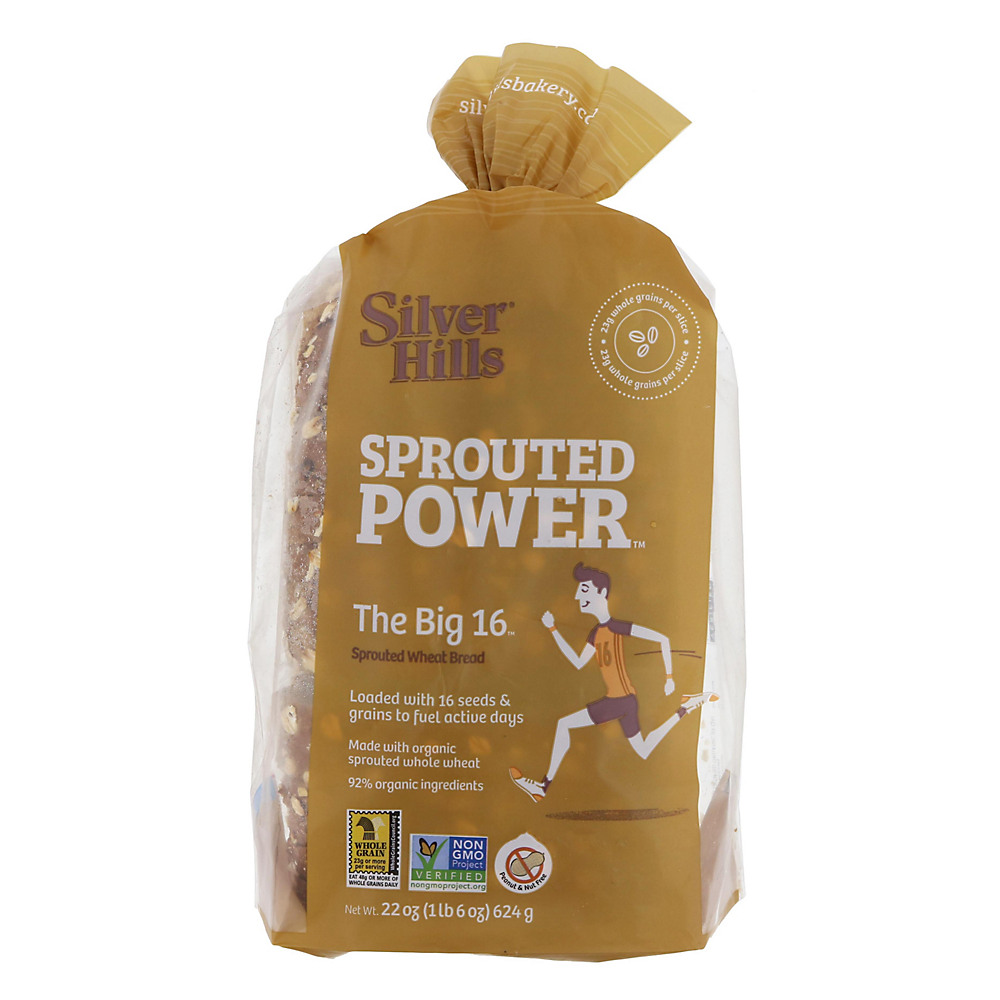 Calories in Silver Hills Sprouted Power The Big 16 Bread, 22 oz