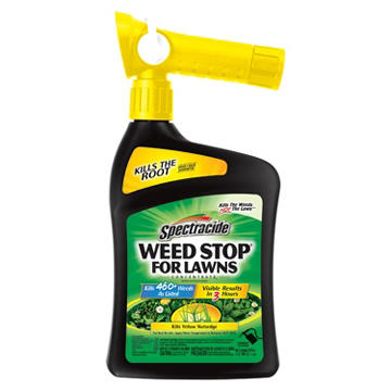 Spectracide Weed Stop For Lawns Concentrate with Quick-Flip Sprayer, 32 oz