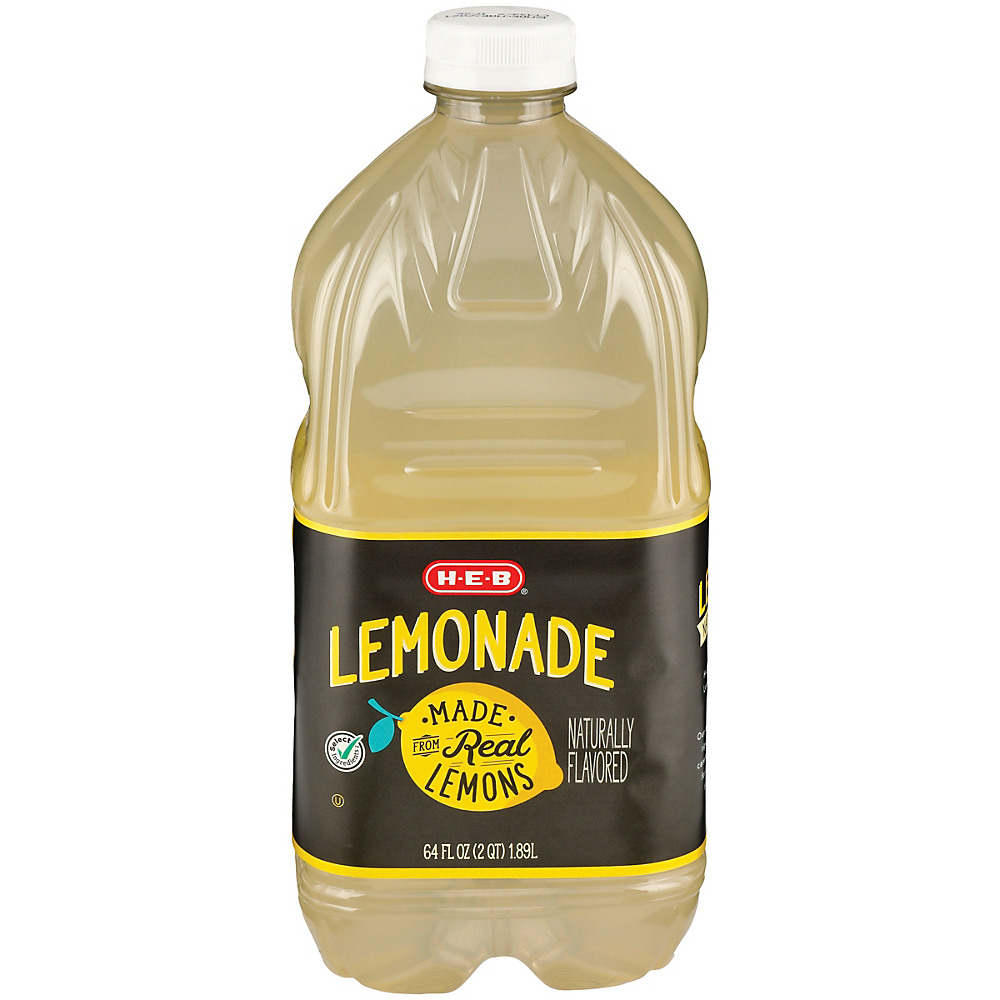 Calories in H-E-B Select Ingredients Lemonade, 64 oz