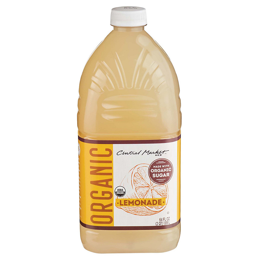 Calories in Central Market Organic Lemonade, 64 oz