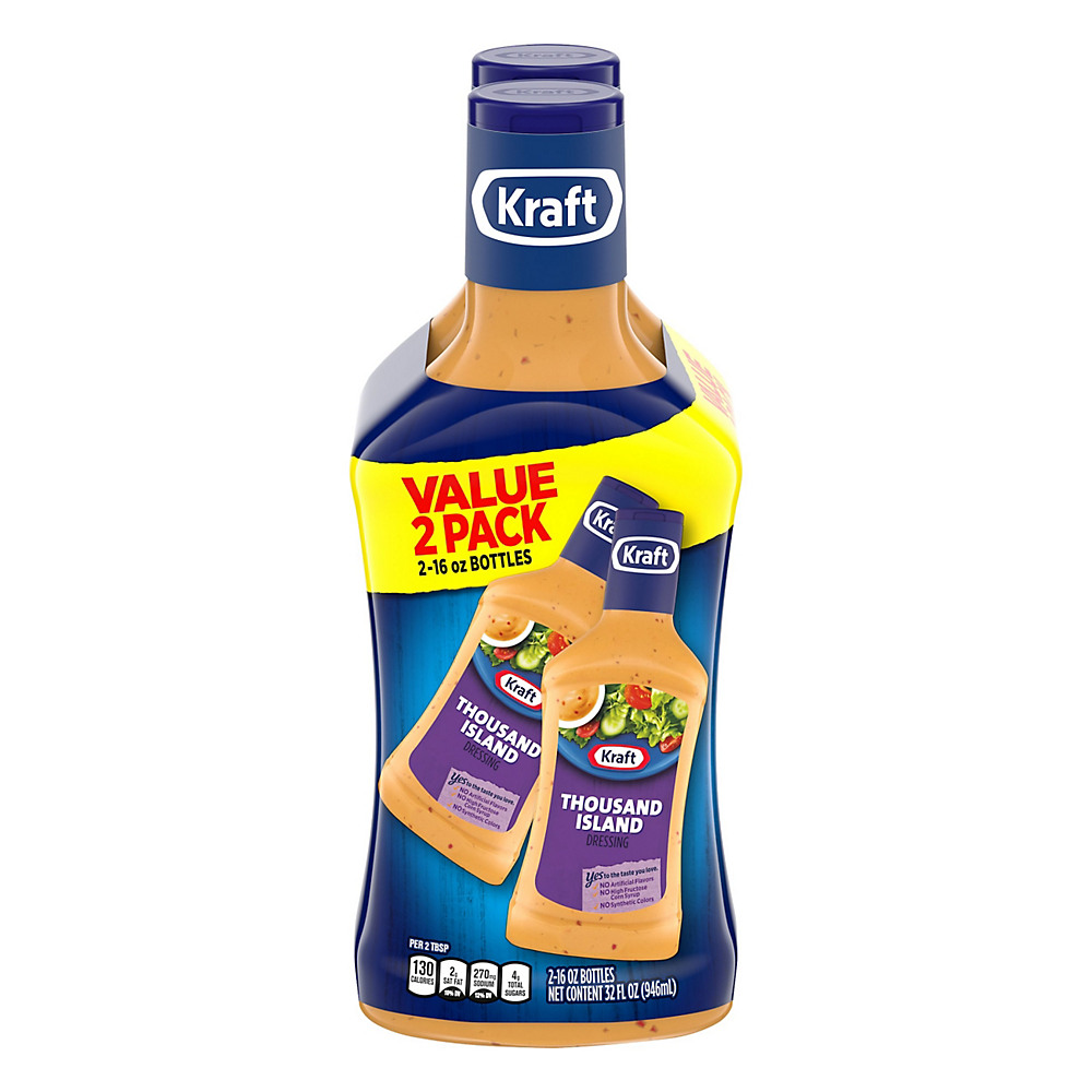 Calories in Kraft Thousand Island Dressing Value Pack, 32 oz