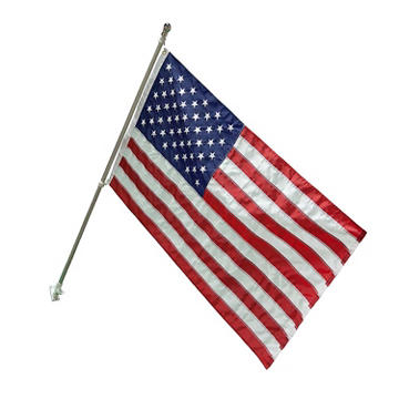 Seasonal Designs Nylon American Flag Kit, 3' x 5'