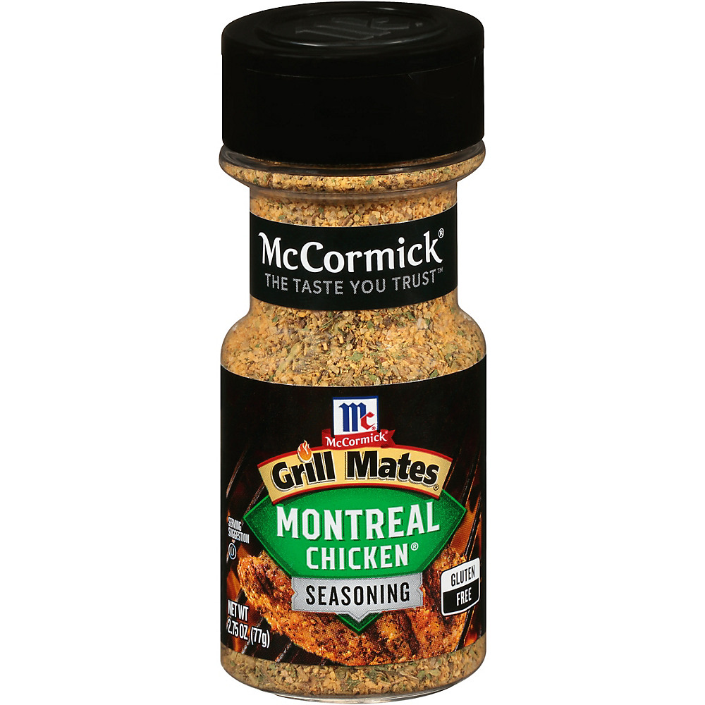 Calories in McCormick Grill Mates Montreal Chicken Seasoning, 2.75 oz