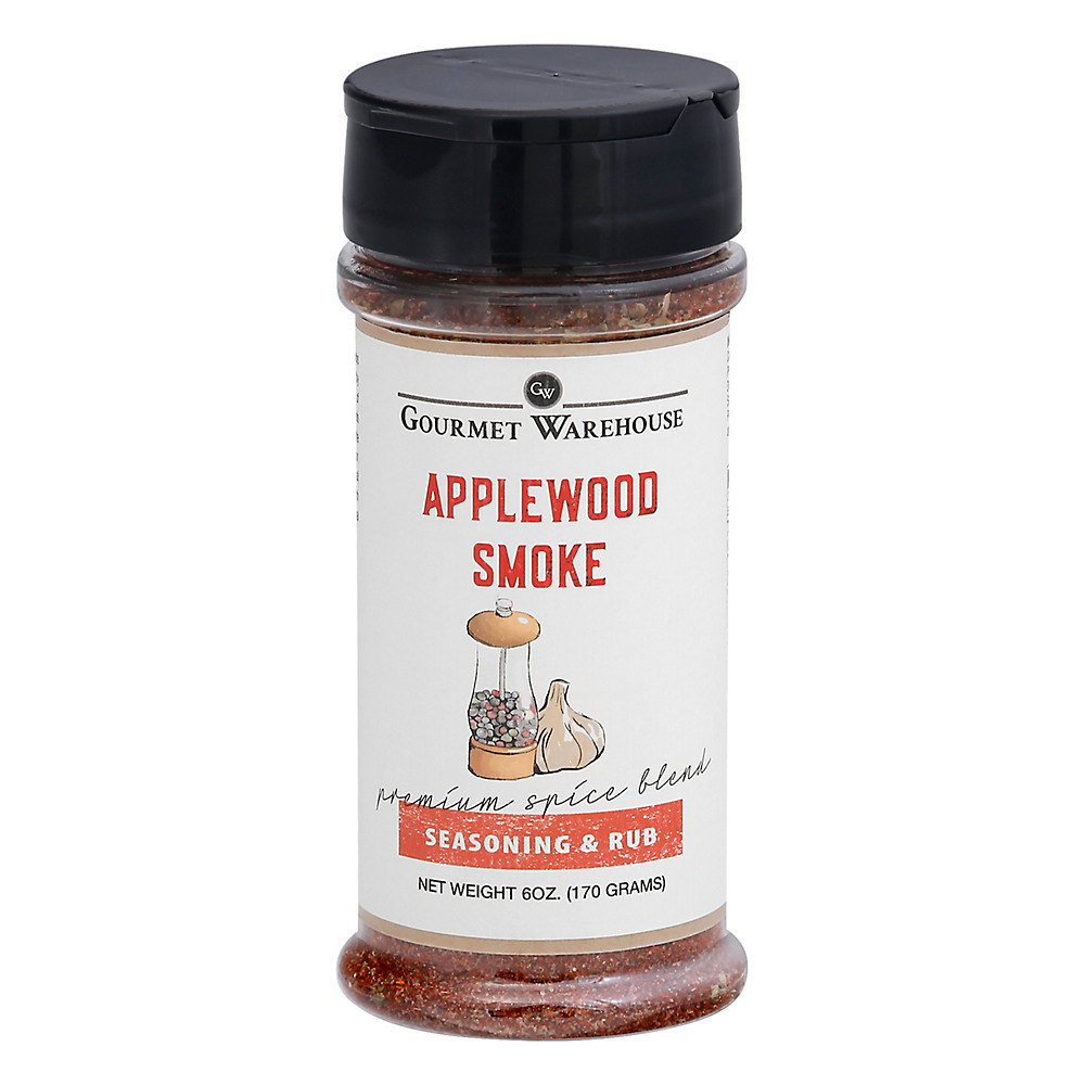 Calories in Gourmet Warehouse Applewood Smoke Seasoning & Rub, 6 oz